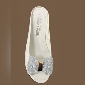 White Patent Leather Shoes BRAND-NEW